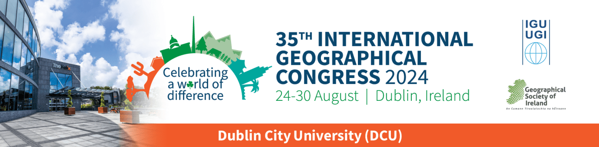 35th International Geographical Congress Dublin Ireland&nbsp;2024